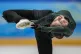 Kamila Valieva, of the Russian Olympic Committee, trains at 