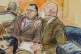 This artist sketch depicts Guy Wesley Reffitt, joined by his