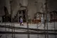 A woman walks through the site of an explosion in Kiev, Ukra