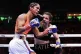 Ireland's Katie Taylor (right) punches Amanda Serrano during