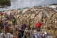 A Somali man and his wife who fled drought-stricken areas bu