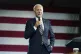 US President Joe Biden speaks at a High School in Cleveland,