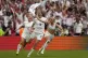  England's Chloe Kelly, right, celebrates after scoring her 