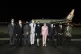 US House Speaker Nancy Pelosi (centre) poses for photos afte