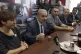 Palestinian Prime Minister Mohammad Shtayyeh, second left, v