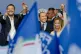 (From left) The League's Matteo Salvini, Forza Italia's Silv