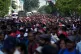 Members of Combined People's Movement, a collective of trade