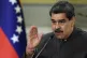 Venezuelan President Nicolas Maduro speaks during a meeting 