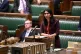 Britain's Home Secretary Suella Braverman speaks in the Hous