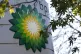 A sign at a BP petrol station in London, Tuesday, February 7