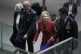 United States Ambassador to Germany Amy Gutmann, centre, Ger