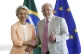 razilian President Luiz Inacio Lula da Silva, right, and Eur