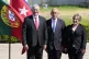 Cuban President Miguel Diaz-Canel and his wife Lis Cuesta Pe