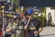 Actors Jack Black (left) and Bob Odenkirk join demonstrators