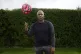 Former England international football player Ricky Hill pose