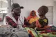 Sudanese Children suffering from malnutrition are treated at
