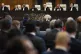 Presiding judge Nawaf Salam (third from right), opens the he