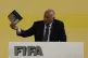 Palestinian Football Association leader Jibril Rajoub delive
