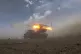 This photo taken from video released by the Russian Defence 