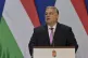 Hungarian Prime Minister Viktor Orban speaks during a press 