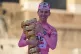 Tour of Italy winner Slovenia's Tadej Pogacar holds the trop
