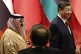 Chinese President Xi Jinping (right) and Bahrain's King Hama