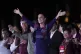 President-elect Claudia Sheinbaum waves to supporters at the