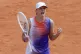 Poland's Iga Swiatek celebrates winning her semifinal match 
