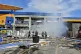 In this photo released by Romanian Emergency Services (ISU B