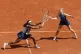 Coco Gauff of the U.S. (left) and Katerina Siniakova of the 