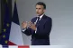 French President Emmanuel Macron delivers a speech, June 12,