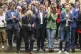 From left to right, leaders of France left-wing coalition fo