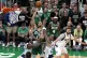 Boston Celtics forward Jayson Tatum (0) shoots at the basket