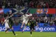 Switzerland's Zeki Amdouni heads the ball during a Group A m