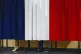 French President Emmanuel Macron and his wife Brigitte Macro