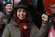 Newly elected CGT union secretary general Sophie Binet atten