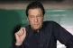 Pakistan's former Prime Minister Imran Khan gives a press co