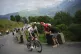 Britain's Adam Yates climbs towards Pla d'Adet during the 14