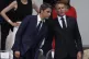 French President Emmanuel Macron (right) and French Prime Mi