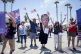 People rally in support of Republican presidential candidate