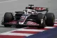 Haas driver Kevin Magnussen of Denmark steers his car at the