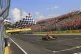 McLaren driver Oscar Piastri of Australia crosses the finish