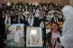 Members of the Druze minority attend a memorial ceremony, Ju