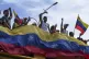 Protesters demonstrate against the official election results