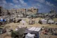 Palestinians displaced by the Israeli air and ground offensi