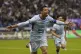 Cristiano Ronaldo celebrates scoring against PSG during a fr