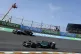 Mercedes driver George Russell (left) and Aston Martin drive