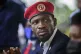 Opposition presidential challenger Bobi Wine, speaks to the 