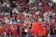 Supporters for Chinese team cheer during a World Cup and AFC