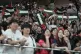 Palestine fans react during the Asian qualifier group B matc